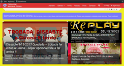 Desktop Screenshot of amicsdegirona.com