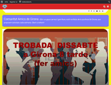 Tablet Screenshot of amicsdegirona.com